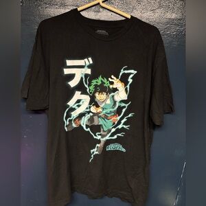 Black anime shirt